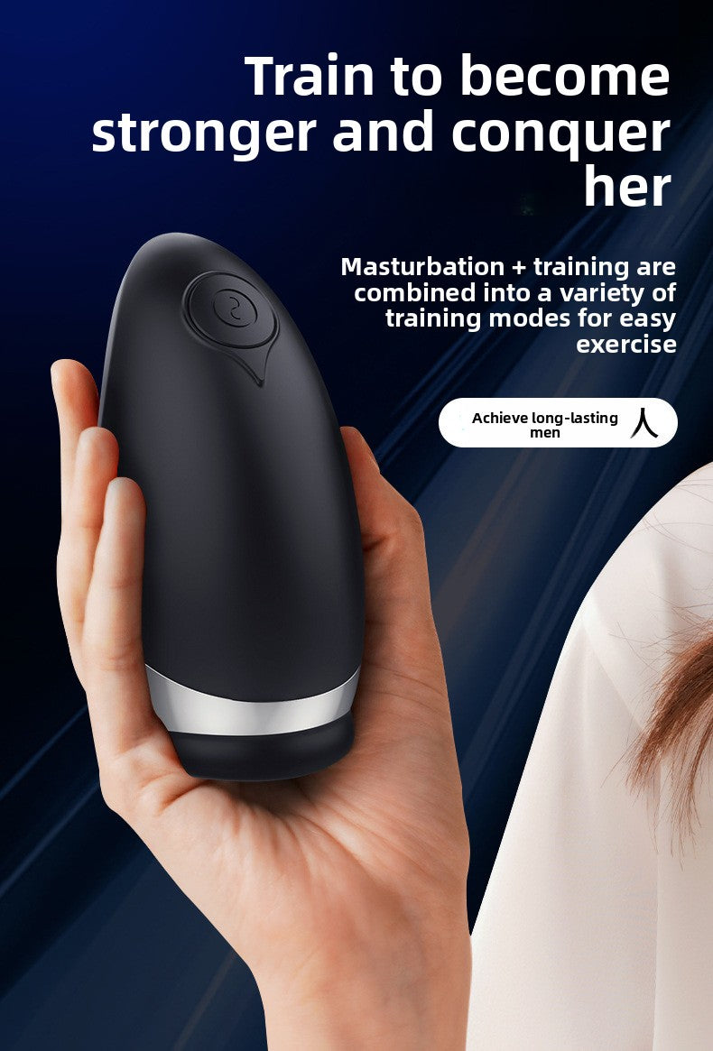 Sucking Heating Penis Trainer Male Masturbation Male Masturbator Exercise Cup Masturbation Aircraft Cup