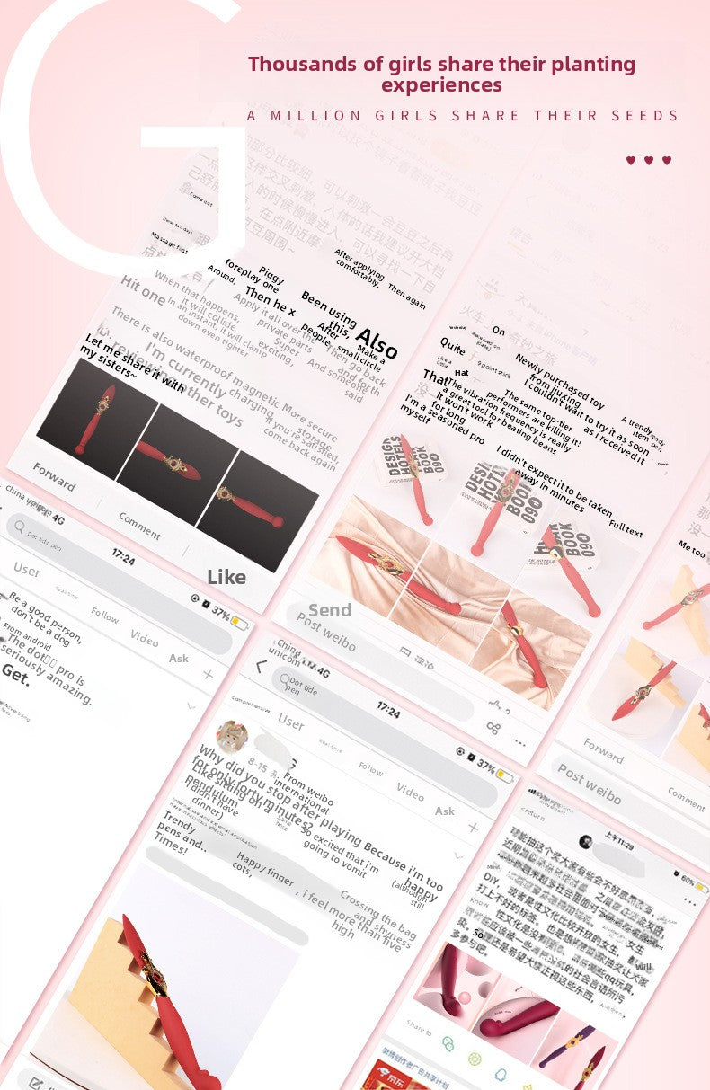 SC001 Female Masturbator Vibrator Multi-frequency Sex Toys Toys