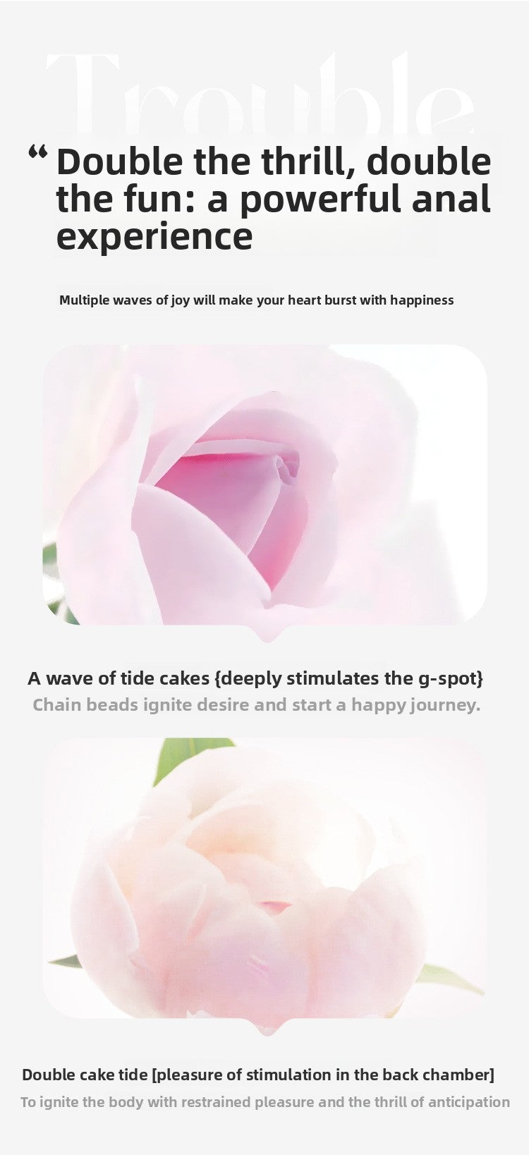 Mini AV Vibrator Female Orgasm Masturbation Device Couple Bed Training Sex Toy Portable Anal Plug