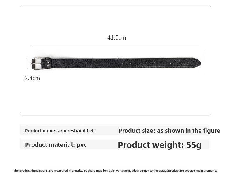 Sex Toys SM Props Binding Backhand Handcuffs Restraint Training Female Leather Handcuffs Adult Sex Products