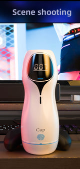 Adult Sex Inverted Mold Male Masturbator Automatic Intelligent Vibrating Heating Sex Toy