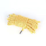 SM Props Multi-color Metal Head Erotic Silk Rope 5.1m Female Slave Training Bondage Polyester Erotic Binding Rope