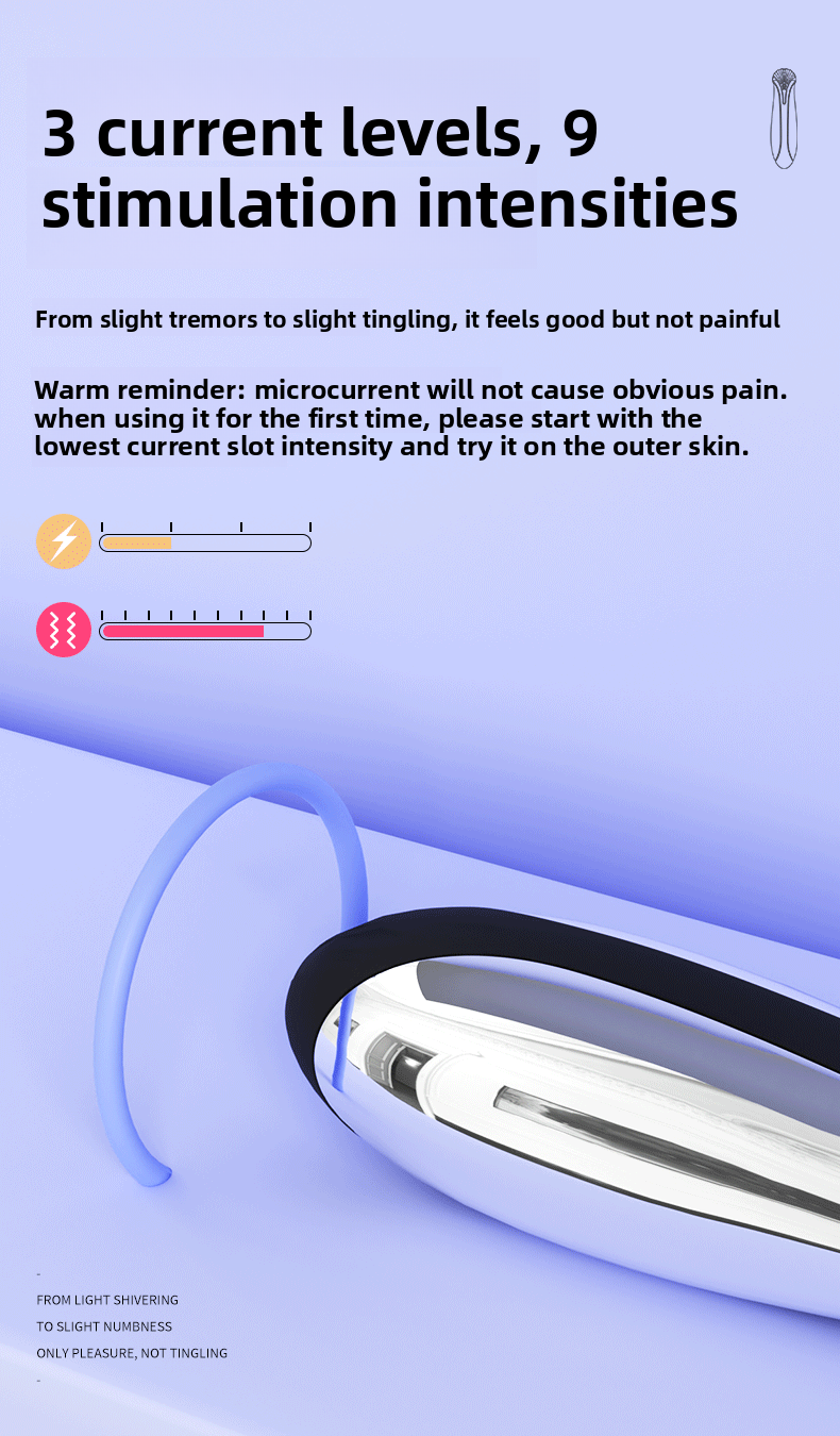 Strong Vibration Current Vibrator Female Masturbator Microcurrent Pleasure Adult Toy Electric Shock Product Vibrator