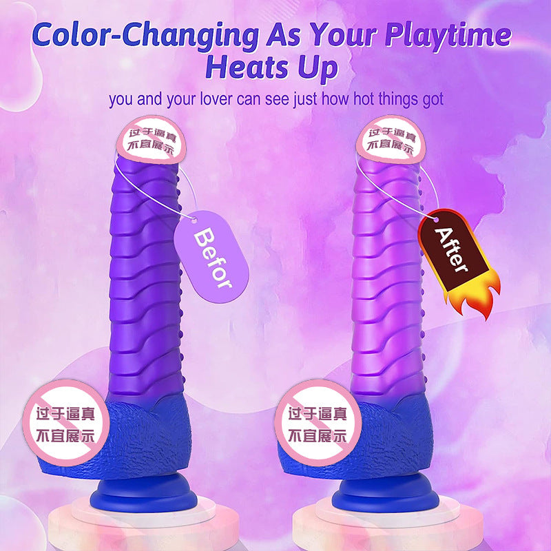 Cross-Border Hot-Selling Female Fake Penis Masturbator Machine Sex Toys Telescopic Swinging Electric Realistic Dildo Fake Body