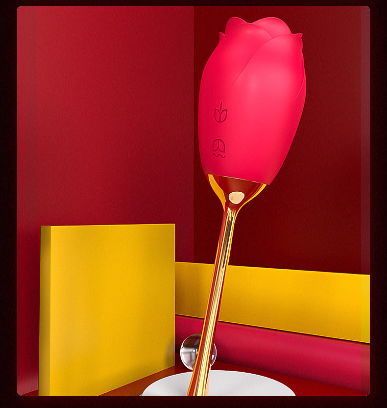 Gift Rose Tongue Licking Vibrator Sex Toys Female Products Pleasure Device Adult Sex Products Female Use Device