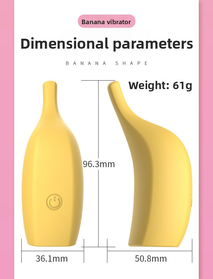Hot New Product Female Sex Toy Banana Pear Mango Vibrator Multi-frequency Vibration Masturbation Device Magnetic Charging Base