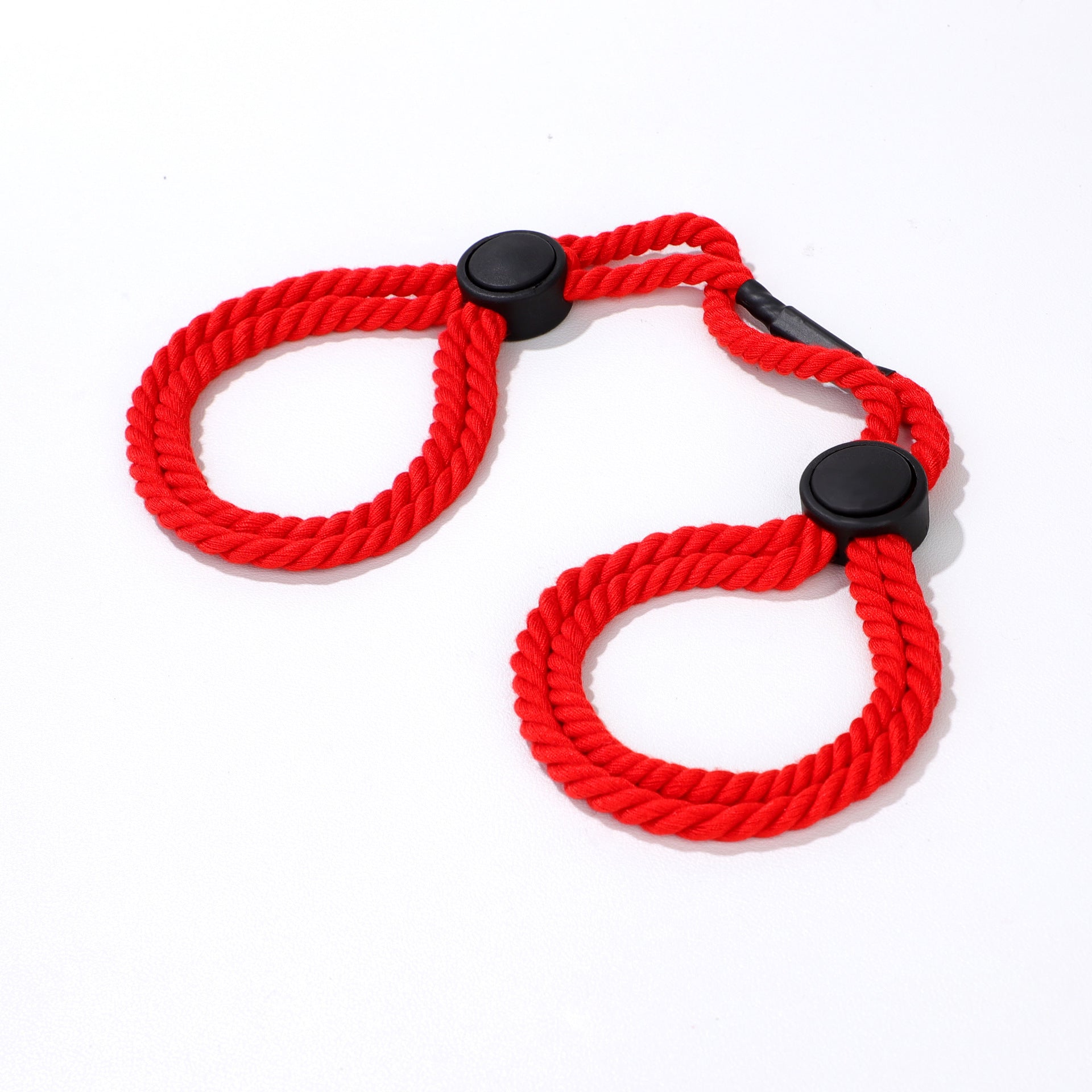 Adjustable Cotton Rope Handcuffs for Women, Wearable Props for Adults, Rope Art Hand and Foot Cuffs