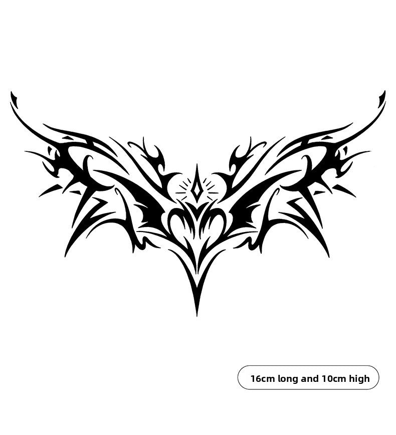 sm Sexy Props Succubus Herbal Tattoo Stickers Female Butterfly Wing Tattoo Stickers Adult Products