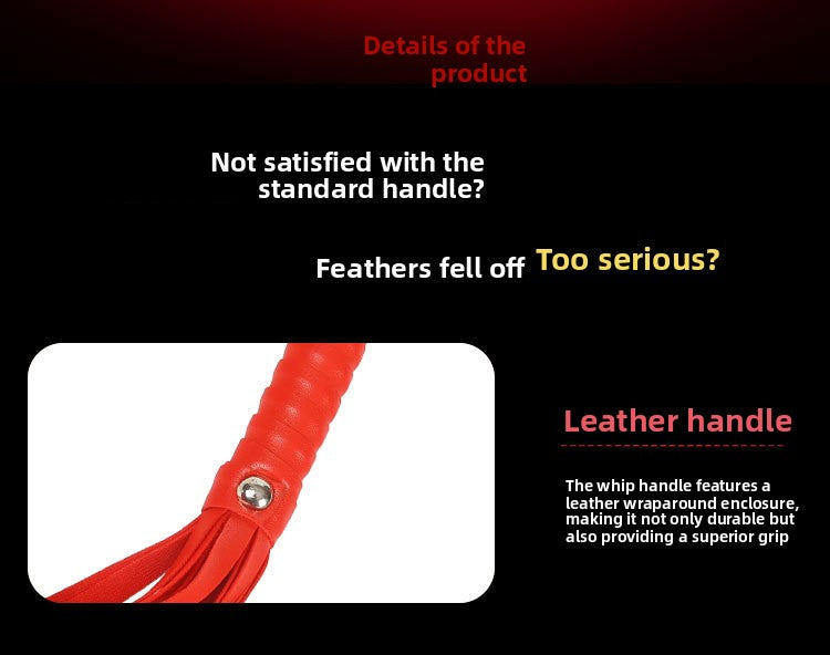 Sexy SM Props Tassel Small Whip SP Punishment Training Sexy Whip Alternative Adult Products