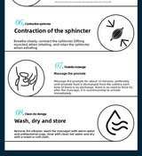 Seductive Prostate Backcourt Massager Male and Female Masturbation Orgasm Model for Adults