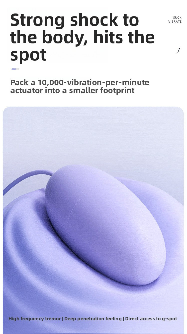 Sucking Vibrating Egg Female Orgasm Masturbator Couple Foreplay Flirting