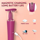 Sabrina Realistic Tongue Licking Sucking Inserting Vibrator for Men and Women Rechargeable