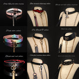 Sexy SM Props High-end Sexy Traction Collar SM Training Bondage Neck Sleeve Neck Ring Alternative Adult Products