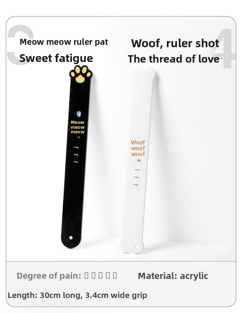 Punishment Training SM Props Acrylic Ruler Spanker Erotic Leather Spanker SP Leather Whip Pointer Alternative Adult Products