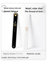 Punishment Training SM Props Acrylic Ruler Spanker Erotic Leather Spanker SP Leather Whip Pointer Alternative Adult Products