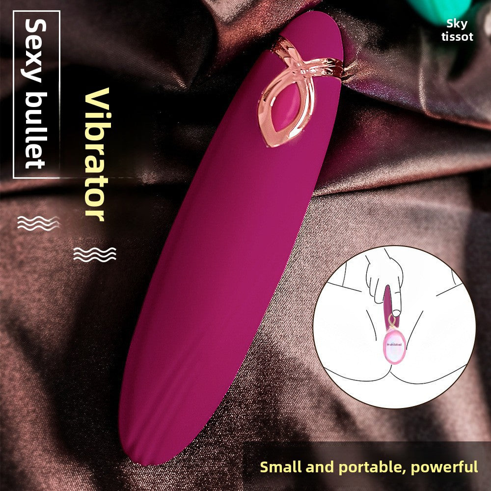Bullet Vibrator Female Masturbator Portable Mini Vibrator Strong Vibration Climax Female Use
