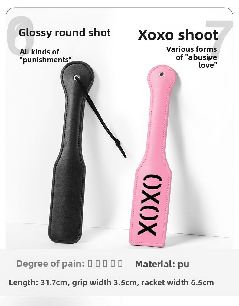 Punishment Training SM Props Acrylic Ruler Spanker Erotic Leather Spanker SP Leather Whip Pointer Alternative Adult Products