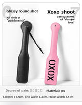 Punishment Training SM Props Acrylic Ruler Spanker Erotic Leather Spanker SP Leather Whip Pointer Alternative Adult Products