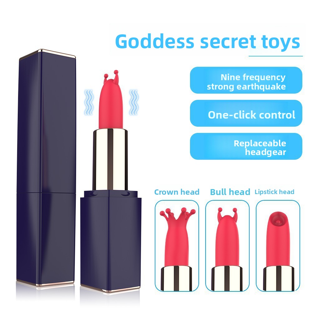 Lipstick Vibrator G-Spot Stimulation Discreet Mini Lipstick Masturbator Clitoral Instant Orgasm Electric Vibrator for Women