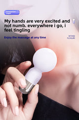 Mini Strong Vibration Shoulder and Neck Massager Muscle Relaxation Female Vibration Electric Full Body Meridian Massager