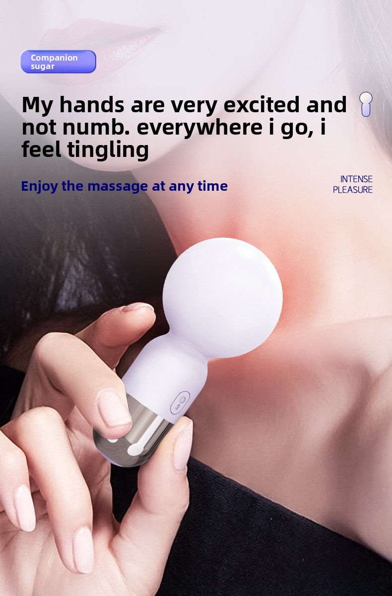 Mini Strong Vibration Shoulder and Neck Massager Muscle Relaxation Female Vibration Electric Full Body Meridian Massager