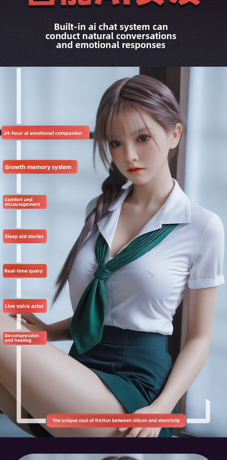 Full Body Doll Male Realistic Version Adult Sex Toys Sex Doll Non-Gel Inflatable Silicone Doll