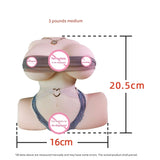 Airplane Cup Half Body Real Doll Inverted Mold Famous Device Sexy Big Butt Male Masturbator Adult Sex Toys