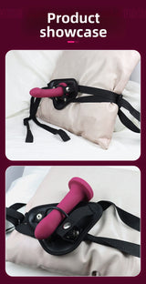 Dildo Suction Cup Vibrator Wearable Sex Toy for Women Masturbator