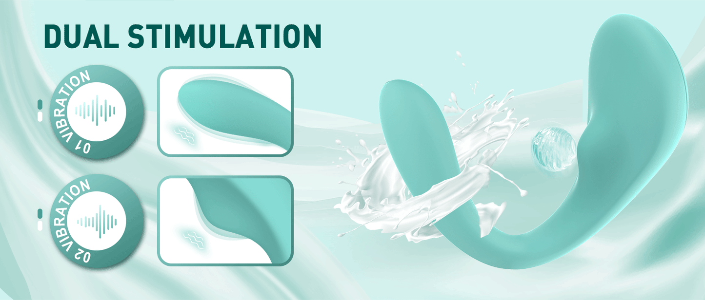 New Wearable Vibrator for Women, Masturbation Massager, APP-Controlled Vibrating Sex Toy