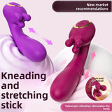 Kneading Vibrator Insertable Telescopic Female Masturbator Adult Toy Sex Product Vibrator for Women Strong Vibration