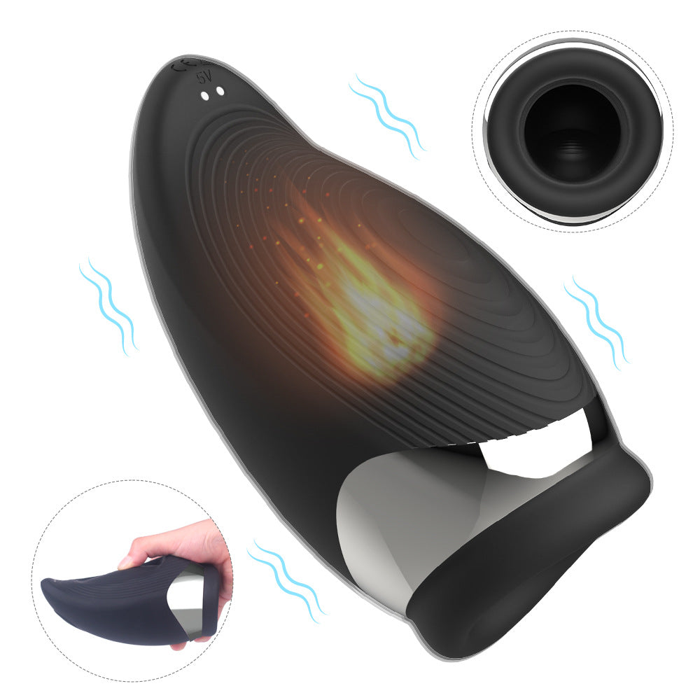 Sucking Heating Penis Trainer Male Masturbation Male Masturbator Exercise Cup Masturbation Aircraft Cup