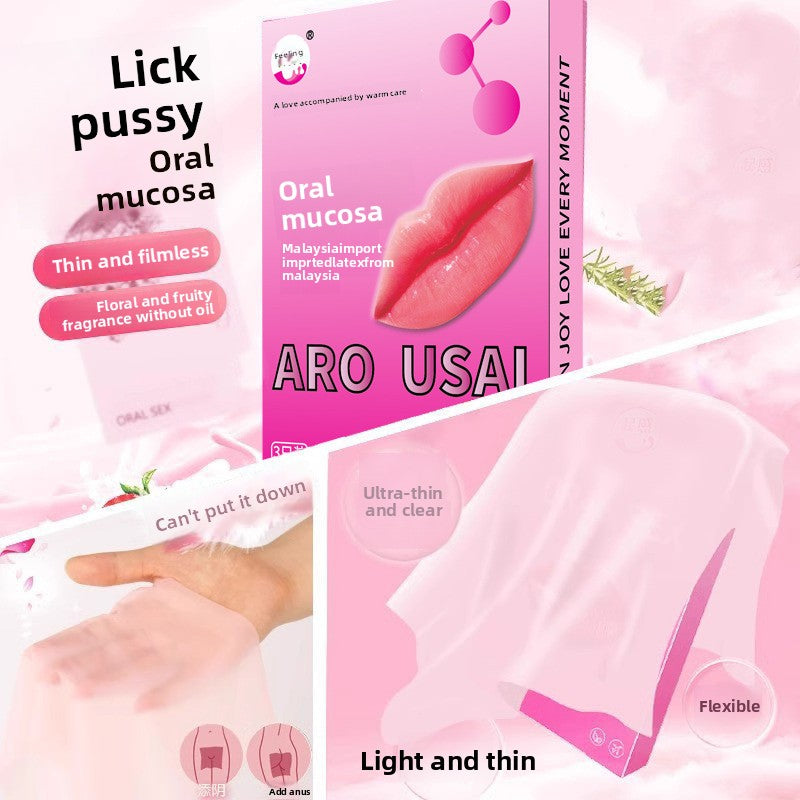 Fruity Oral Sex Mask for Men and Women, Cunnilingus Mask for Couples, Intimate Flirting Tool, Adult Sex Toys