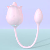 Female Double Vibrator for Young Women Rose Flirting Masturbation Sex Toy Tongue Licking Vibrator