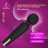 Female Massage Stick Magnetic Suction Charging Vibrating Stick Female Masturbation AV Stick Adult Products