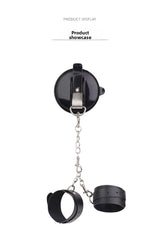 Bathroom SM Suction Cup Handcuffs Wall Binding Restraint Handcuffs Female Punishment Props Couple Sex Toys