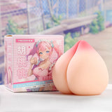 Male Peach Airplane Cup Famous Device Inverted Mold Fake Breast Insertable Imitation Breast Ball Masturbator Stress Relief