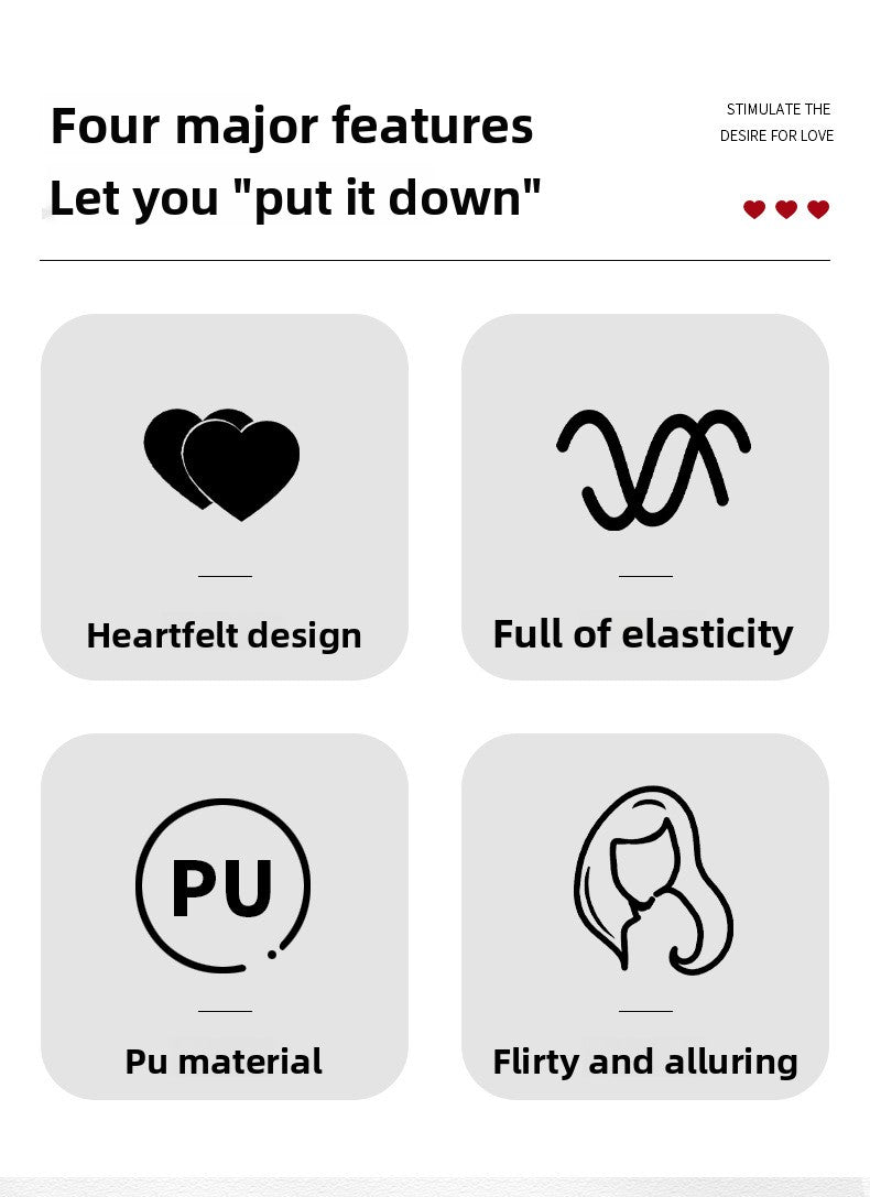 Sex Toys SM Props Hollow Heart-Shaped Sex Clapper SP Long Rod Sex Leather Clapper Adult Products