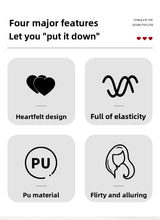 Sex Toys SM Props Hollow Heart-Shaped Sex Clapper SP Long Rod Sex Leather Clapper Adult Products