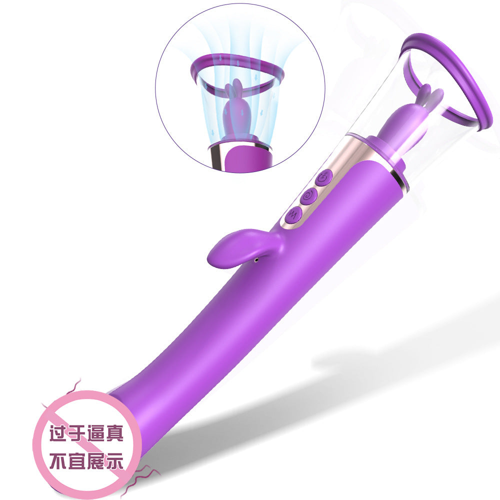 Sucking vibrator into the body for women, adult toy vibrating stick