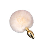 Sexy SM Props Mini Fur Ball Rabbit Tail Anal Plug Female Back Chamber Anal Expander Adult Products