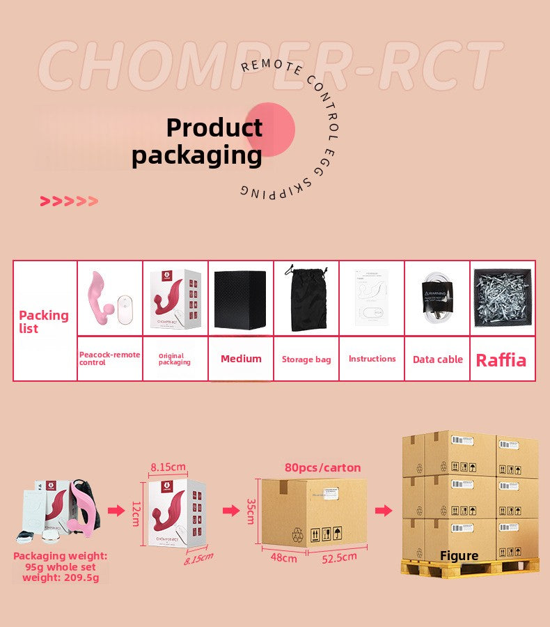 Outdoor Wearable Remote Control Vibrator for Women, Invisible Anti-Slip Sex Toy, Strong Vibration Masturbator