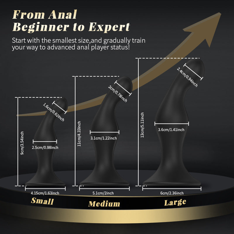 Male Anal Plug Beads Female G-Spot Masturbator Massager Adult Sex Toys Set