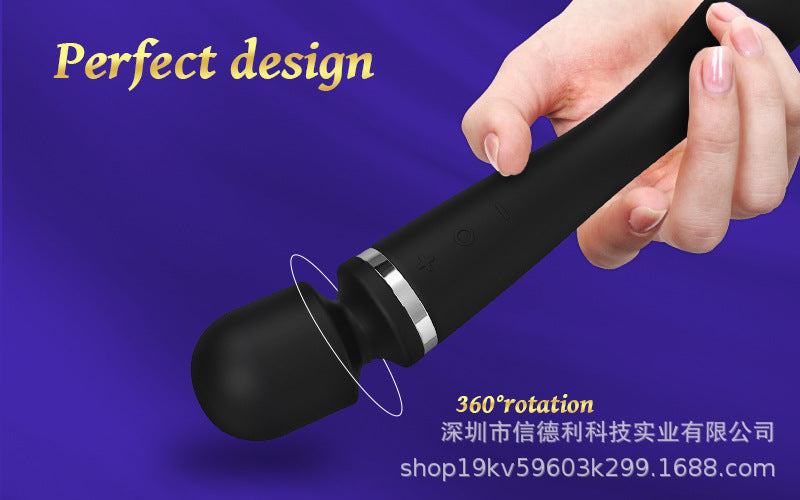 Female Orgasm Vibrator Masturbator Adult Sex Toys Couple Flirting Sex Av Massage Stick