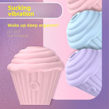 Ice Cream Sucking Instant Tide Vibrator Female Masturbator Multi-frequency G-spot Teasing Magnetic Sex Toys