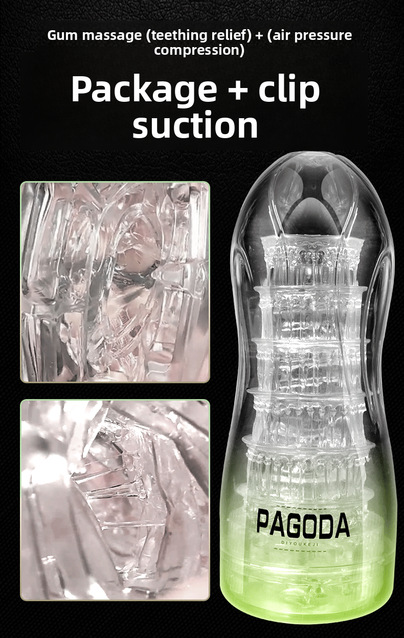 Transparent Airplane Cup Male Sucking Training Masturbator Adult Toy Inverted Mold Sex Toy