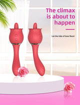 AV Vibrator Tongue Licking Adult Couple Sex Toys Female Orgasm Masturbator Sex Toys Factory