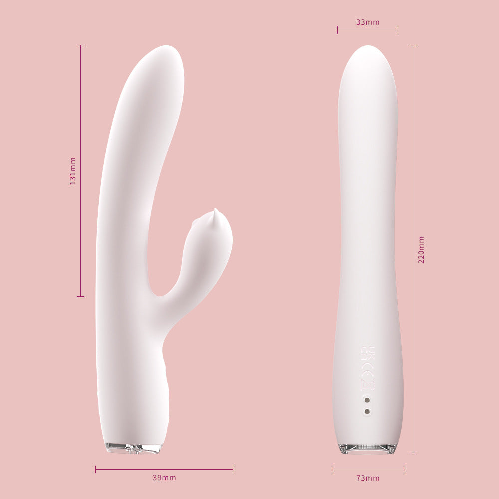 Heated Telescopic Vibrator for Women Instant Orgasm Female Masturbation Sex Toy Adult Toy for Women