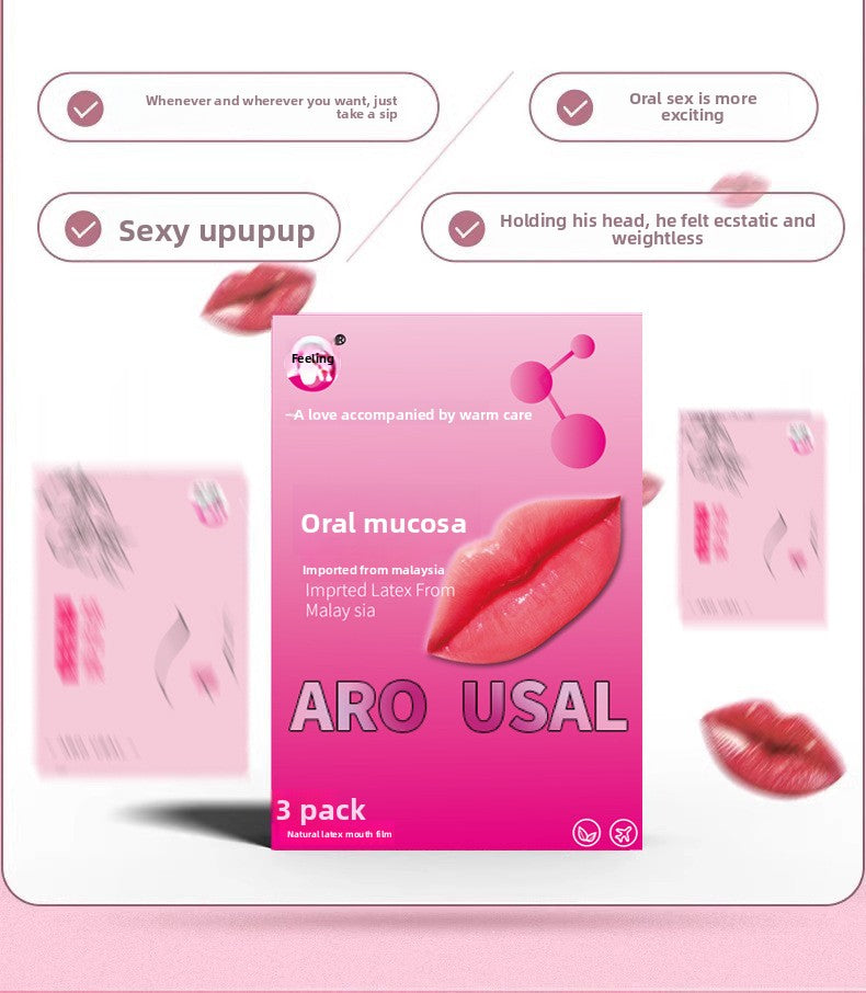 Fruity Oral Sex Mask for Men and Women, Cunnilingus Mask for Couples, Intimate Flirting Tool, Adult Sex Toys