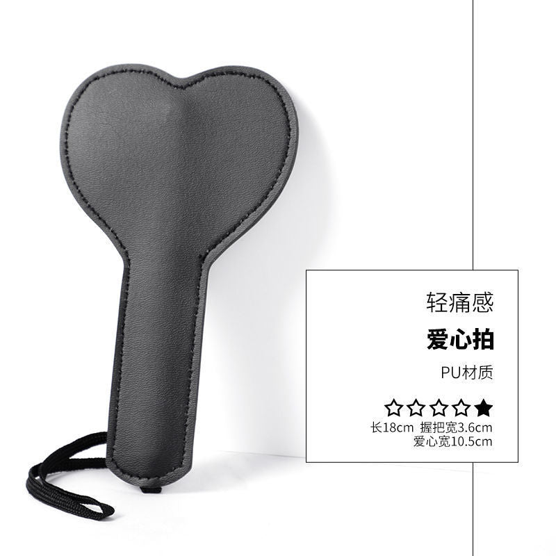 Punishment Training SM Props Acrylic Ruler Spanker Erotic Leather Spanker SP Leather Whip Pointer Alternative Adult Products