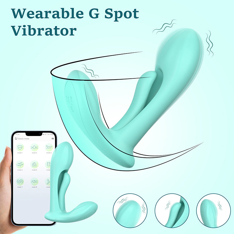 New Female Masturbation Massager Wearing Vibration APP Massage Stick Adult Sex Toy